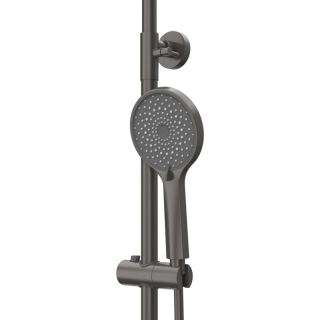 Душевая стойка CEZARES RELAX-CD-GM оружейная сталь